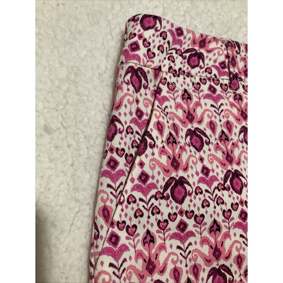 Stella Parker Bermuda Shorts Stretch High-Rise Pockets Color Pink Size 8 NWT - Picture 7 of 14